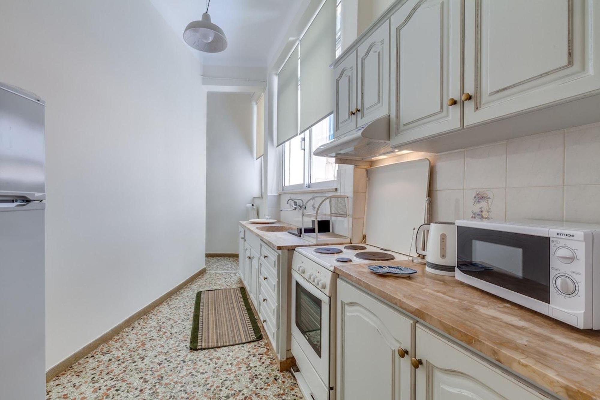 Samouil Apartment Steps From The Beach 하니아 외부 사진