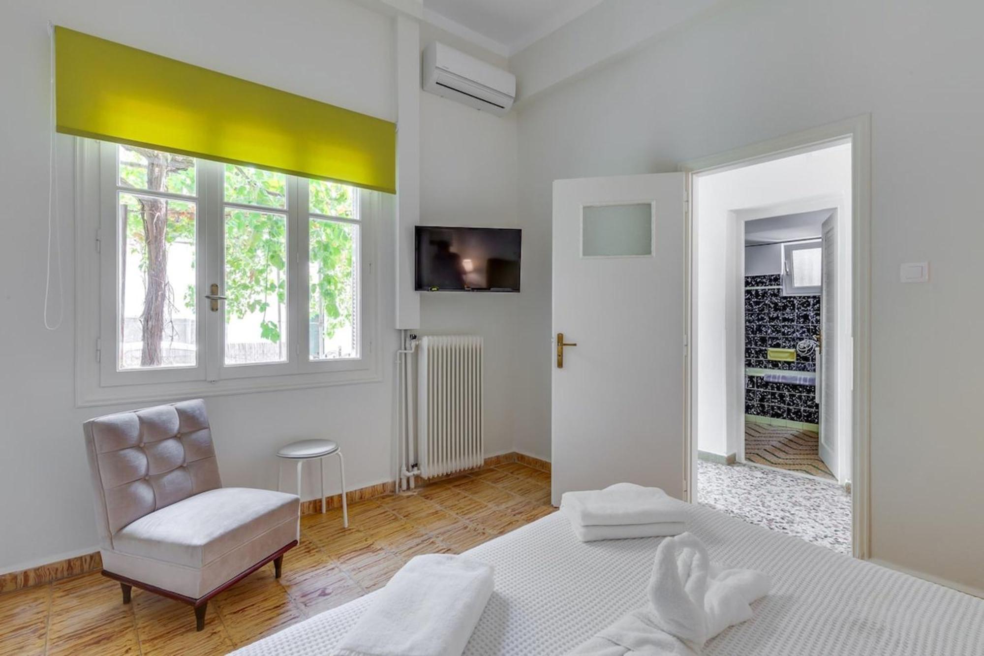 Samouil Apartment Steps From The Beach 하니아 외부 사진