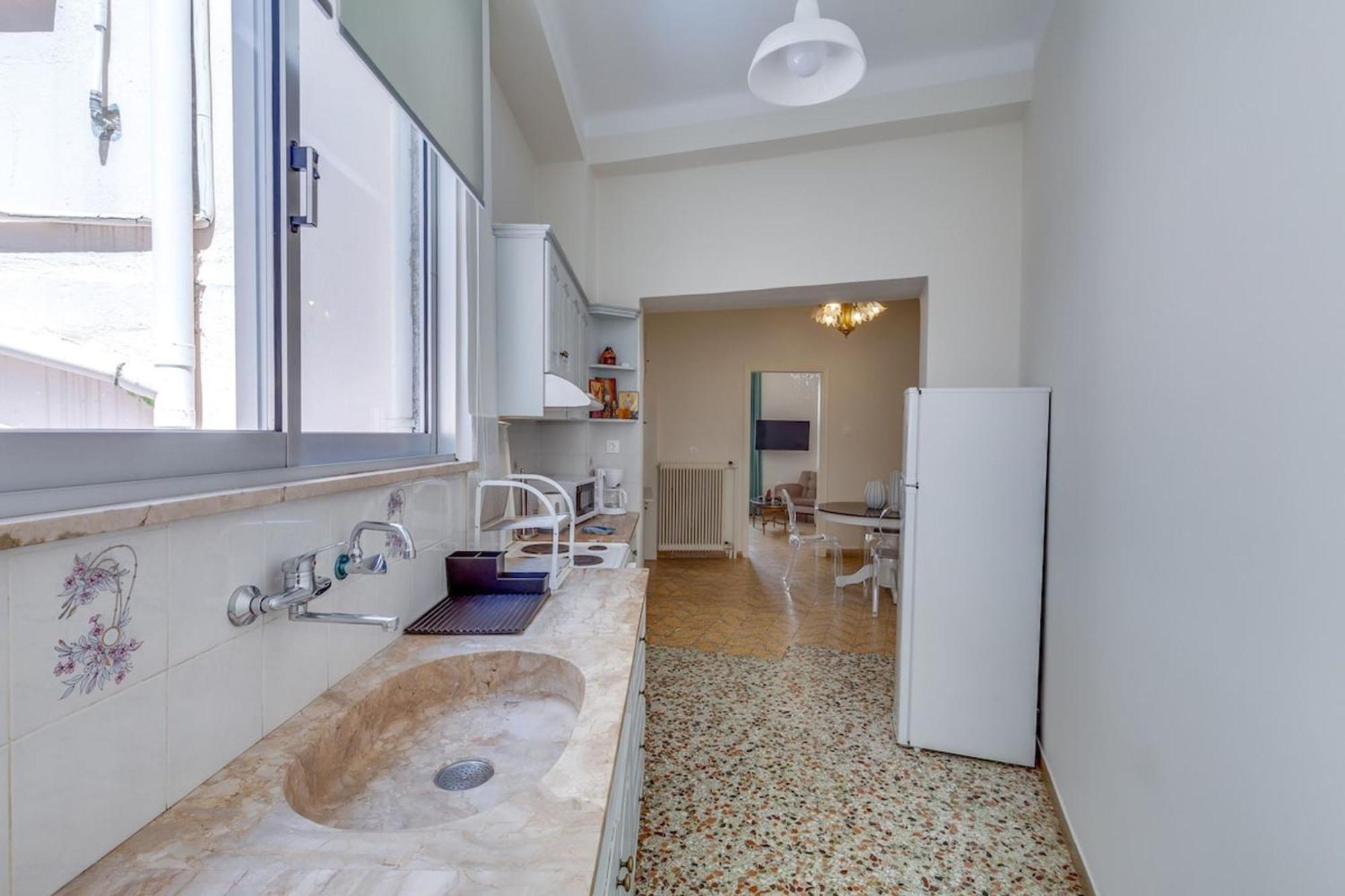 Samouil Apartment Steps From The Beach 하니아 외부 사진