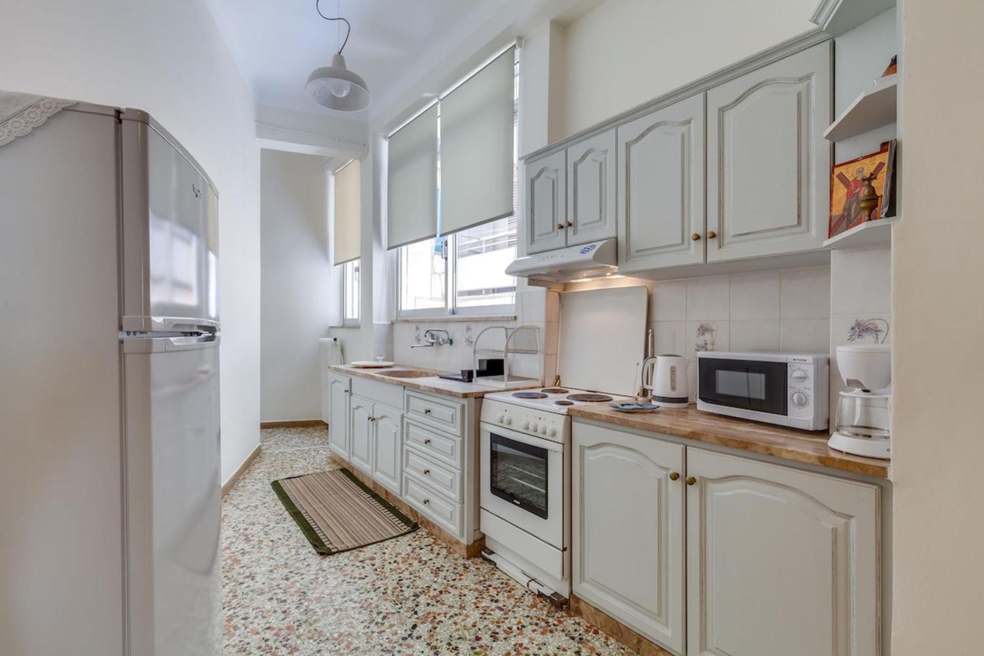 Samouil Apartment Steps From The Beach 하니아 외부 사진