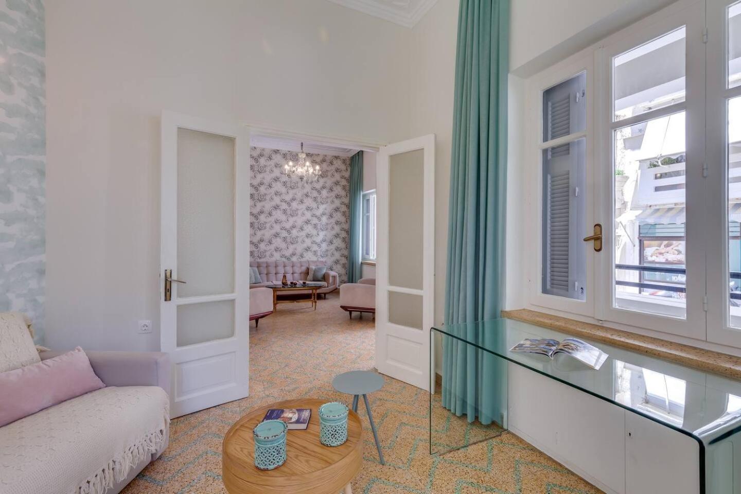 Samouil Apartment Steps From The Beach 하니아 외부 사진